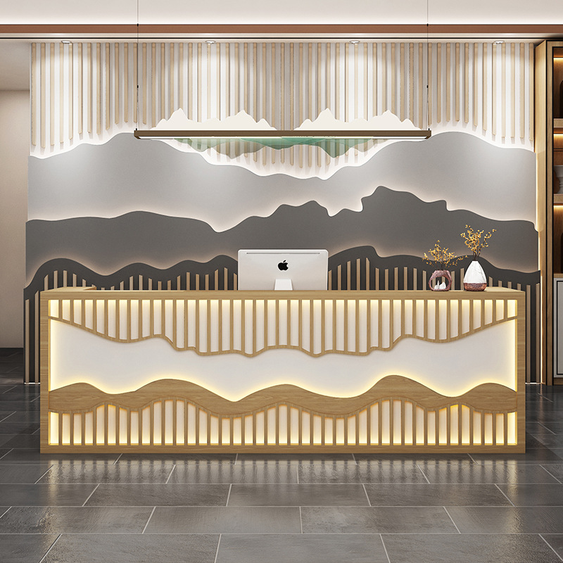 Health & Wellness Therapy Center - Reception Service Checkout Counters Beauty Health