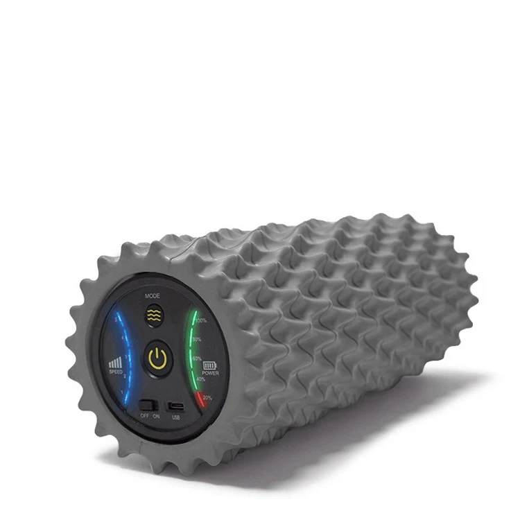 Vibrating Foam Roller - 5-speed Electric Foam Roller Yoga Fitness