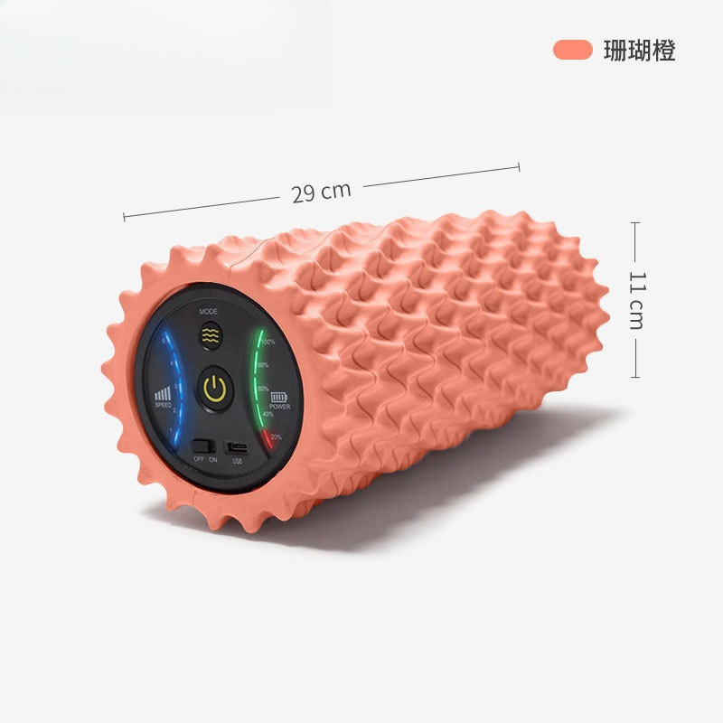 Yoga Column Yoga Equipment Ele - Vibrating Foam Roller ulasan dan harga