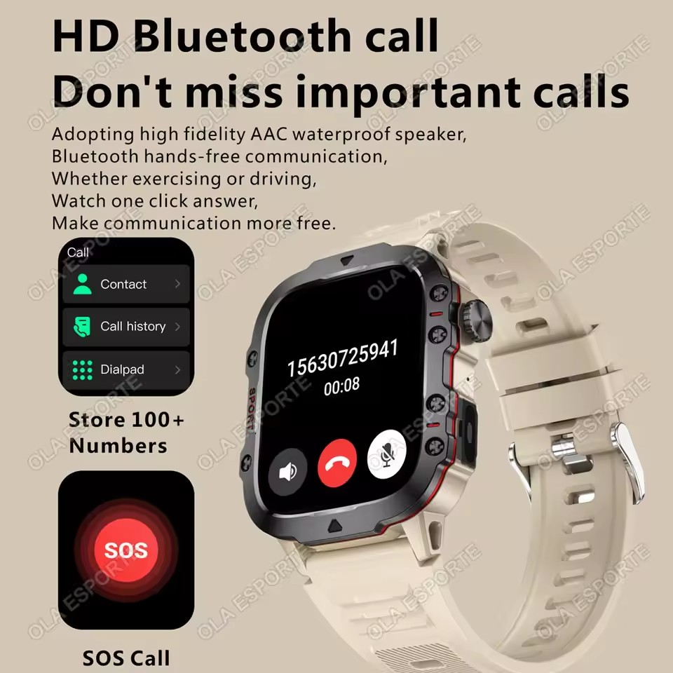 2026 New Military Smart Watch  - Health Wellness Trends 2026 ulasan dan harga