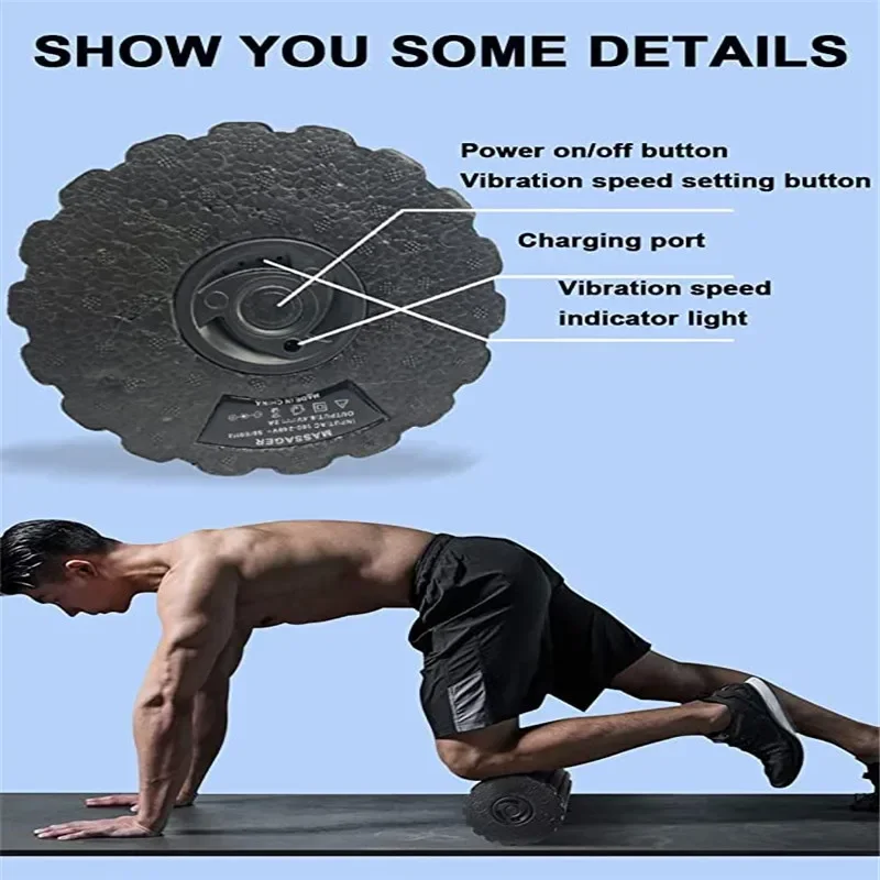 4-Speed Vibrating Electric Yog - Vibrating Foam Roller ulasan dan harga