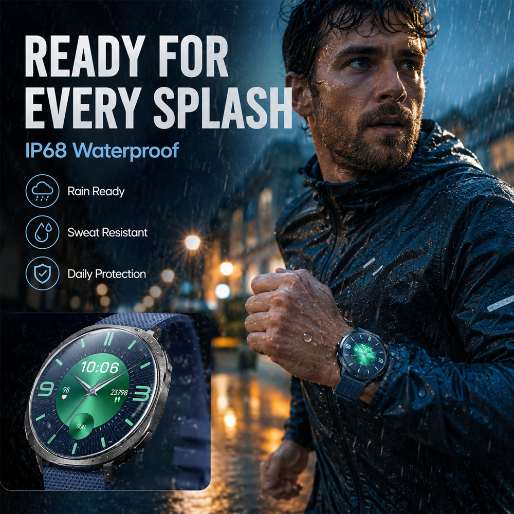 New M301 Smart Watch Round AMO - Health Wellness Trends 2026 ulasan dan harga