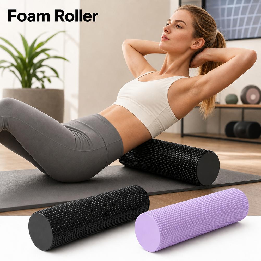 EVA Yoga Foam Roller High Dens - Vibrating Foam Roller ulasan dan harga