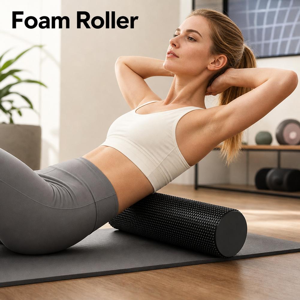 EVA Yoga Foam Roller High Dens - Vibrating Foam Roller ulasan dan harga
