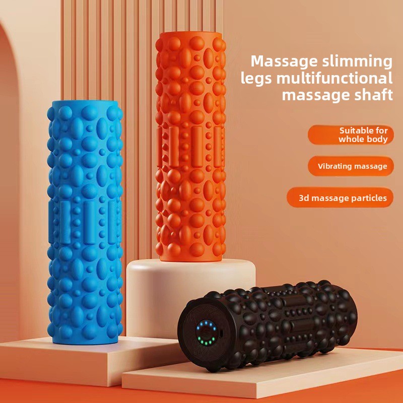 Electric Foam Roller Muscle Re - Vibrating Foam Roller ulasan dan harga