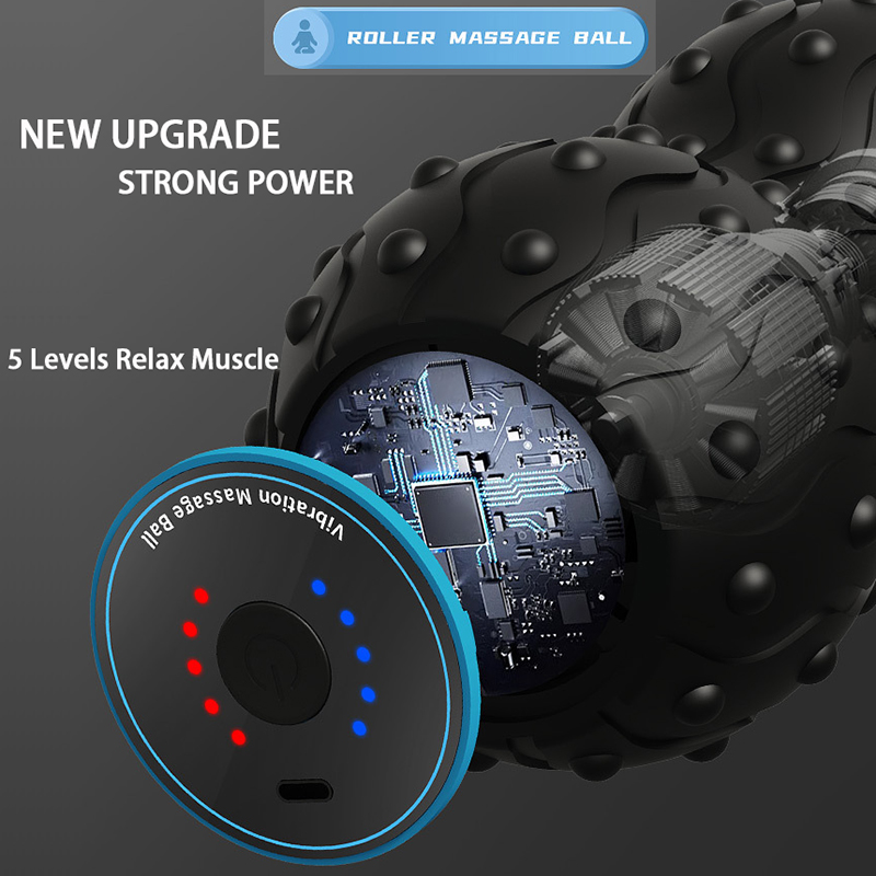 Rechargeable 5 Gears Vibrating - Vibrating Foam Roller ulasan dan harga